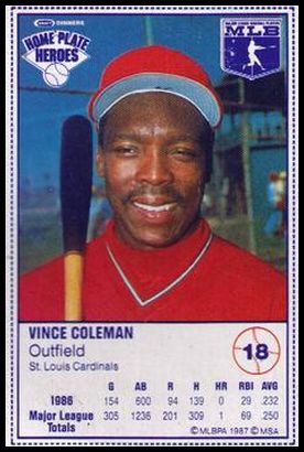 18 Vince Coleman